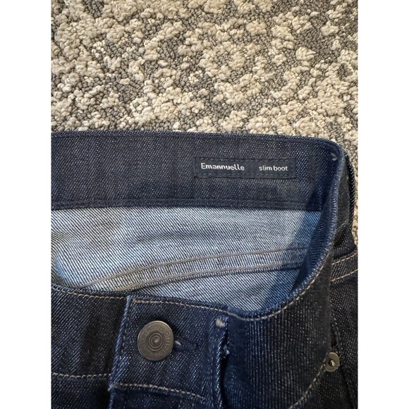 Citizens Of Humanity Women’s Denim 24 Slim Bootcut Emannuelle Dark Wash Blue - Picture 5 of 10